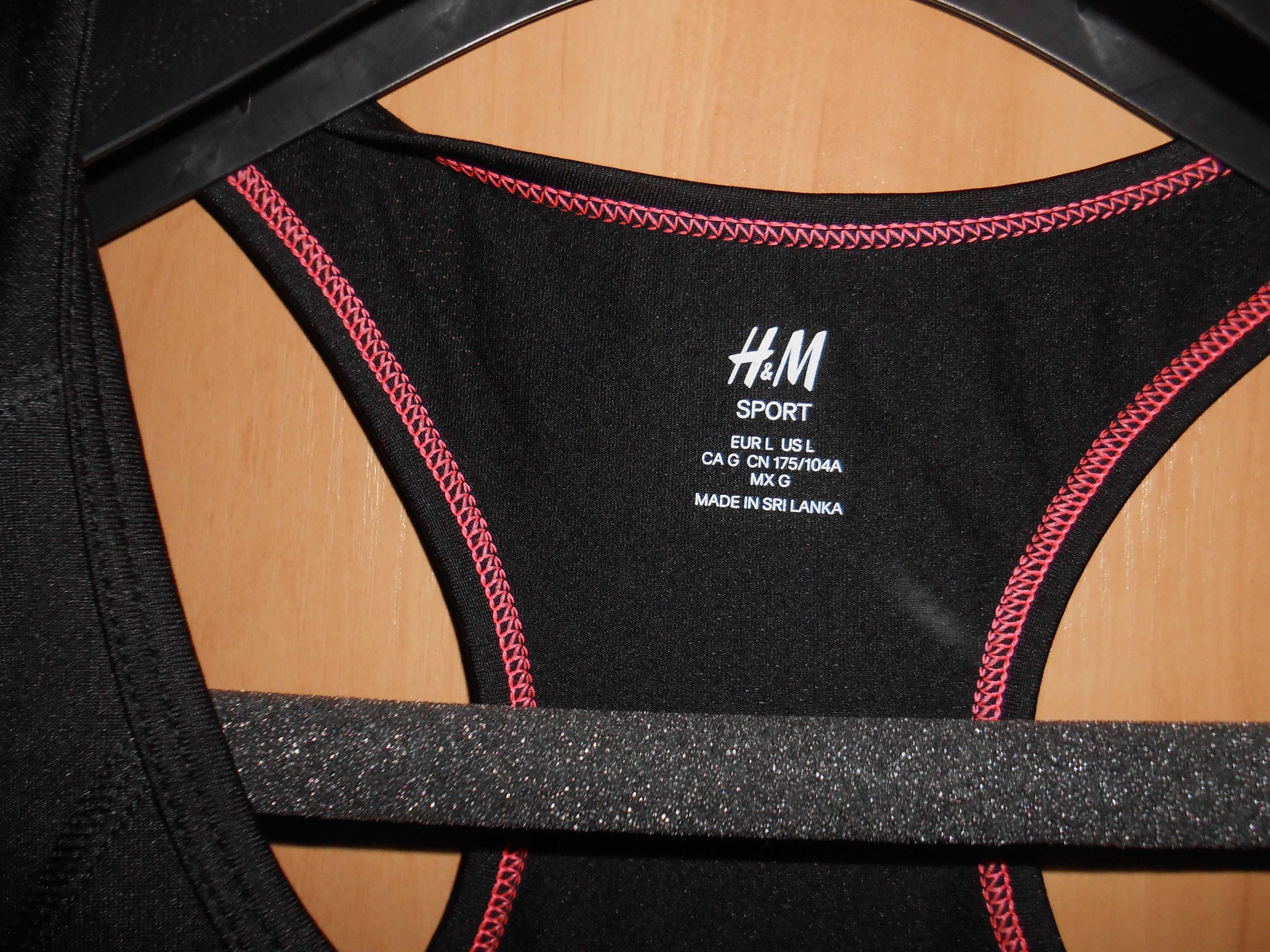 топ лиф для спортивних занять розмір М орієнтовно H&M