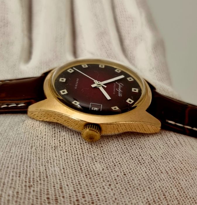 Zegarek Męski Glashutte Spezimatic 35 mm super stan ! Lata  1970