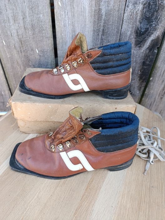 Buty kolekcjonerskie do nart biegówek POLSPORT Prl