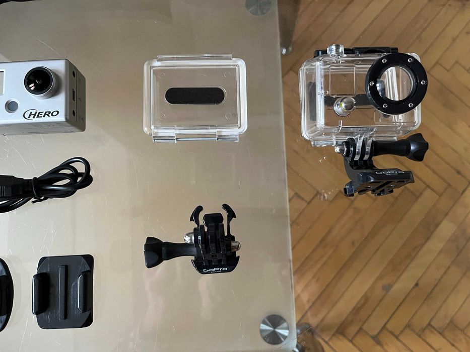 Екшн камера GoPro HD HERO. Крепления для камеры, оригинал.