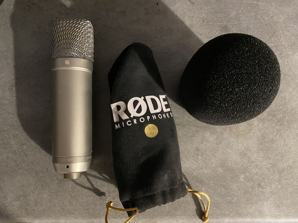 Microfone Rode NT1-A conjunto + sE Electronics RF-X Reflexion Filter X