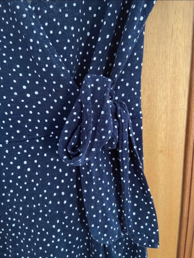 Vestido azul marinho - Lefties