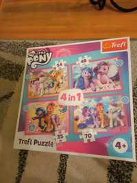 Puzzle koniki pony