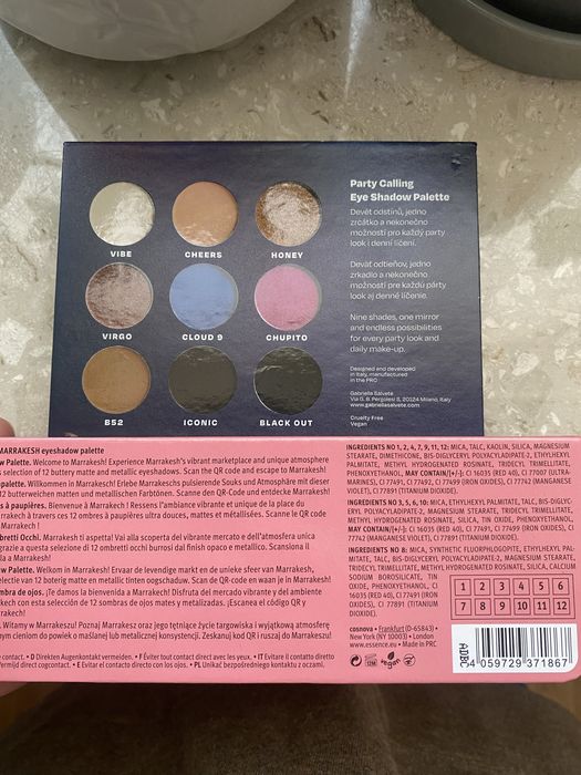 Zestaw kosmetyków kolorowych elf essence bourjois i inne