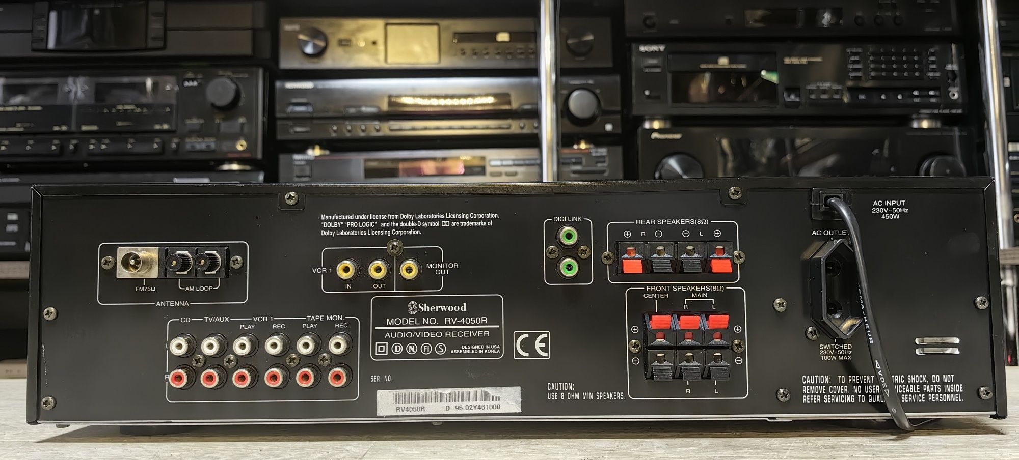 Ресивер Sherwood RV-4050R/8Ω