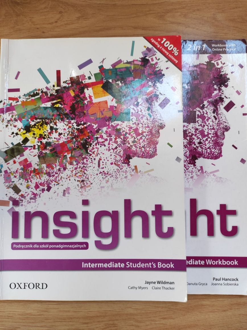 Insight intermediate Student's book+Workbook