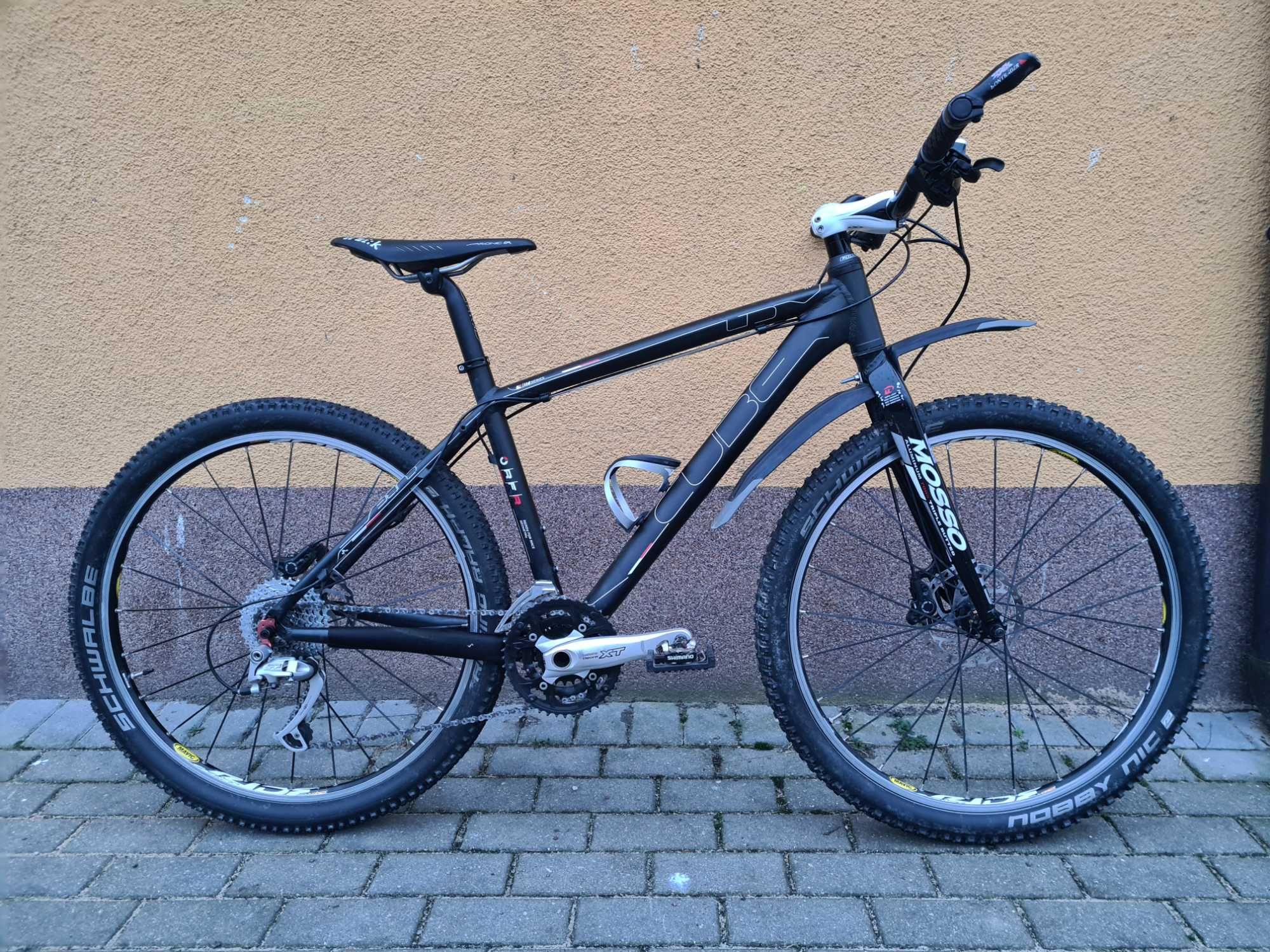 Rower górski. MTB. Cube. rozm. 18". shimano XT