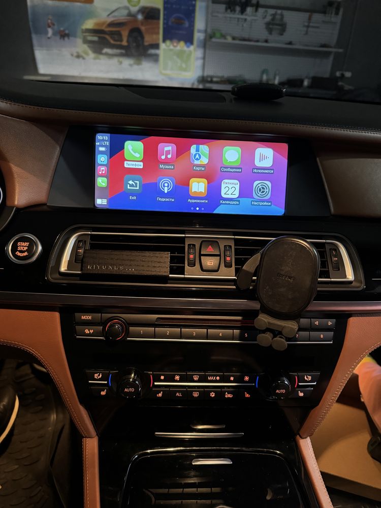 Установка CarPlay Android Auto BMW NBT CiC F15 F32 F30 F10 F25 F02 E70