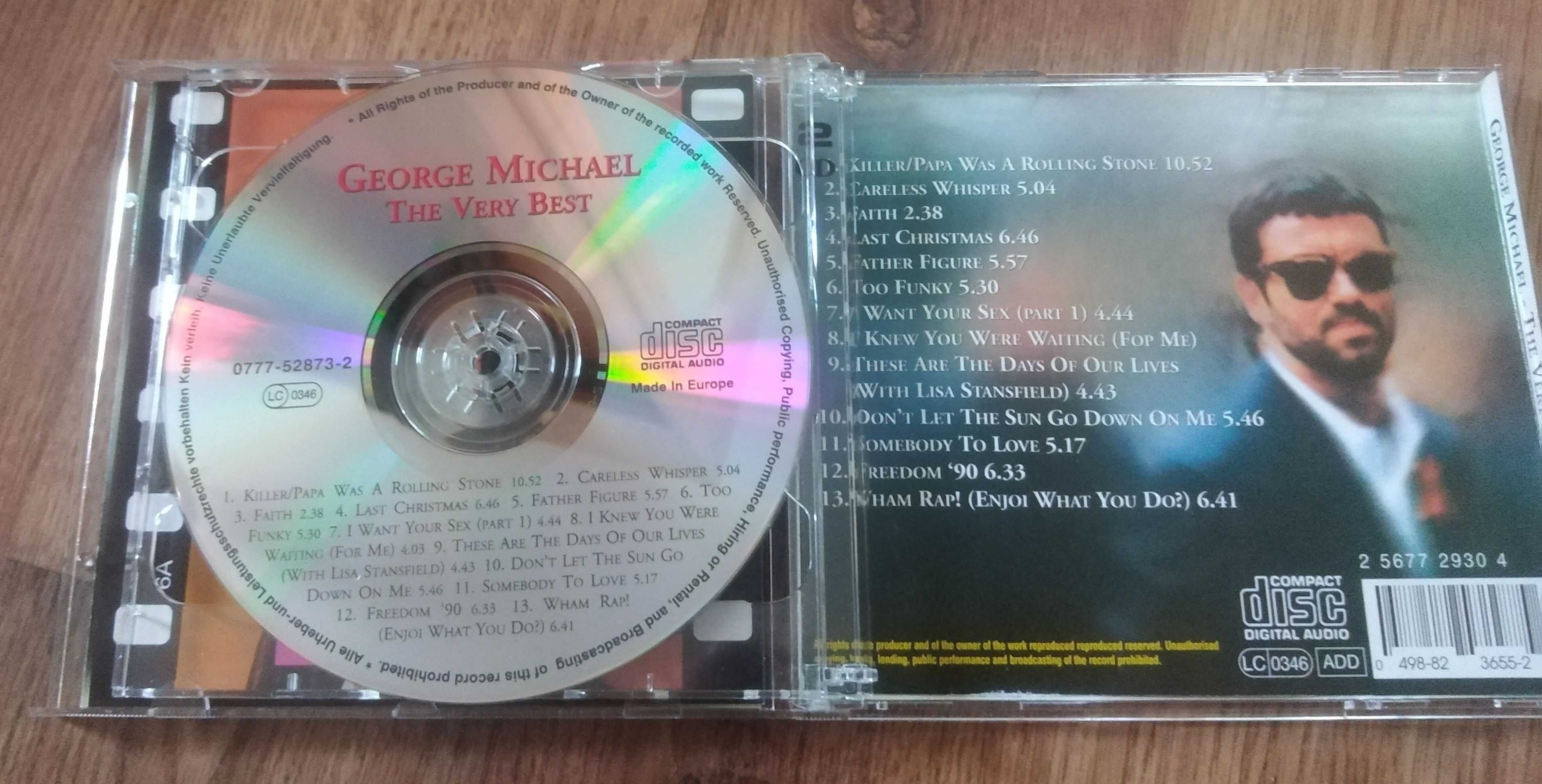 Nowe 2 CD George Michael the very best 1995