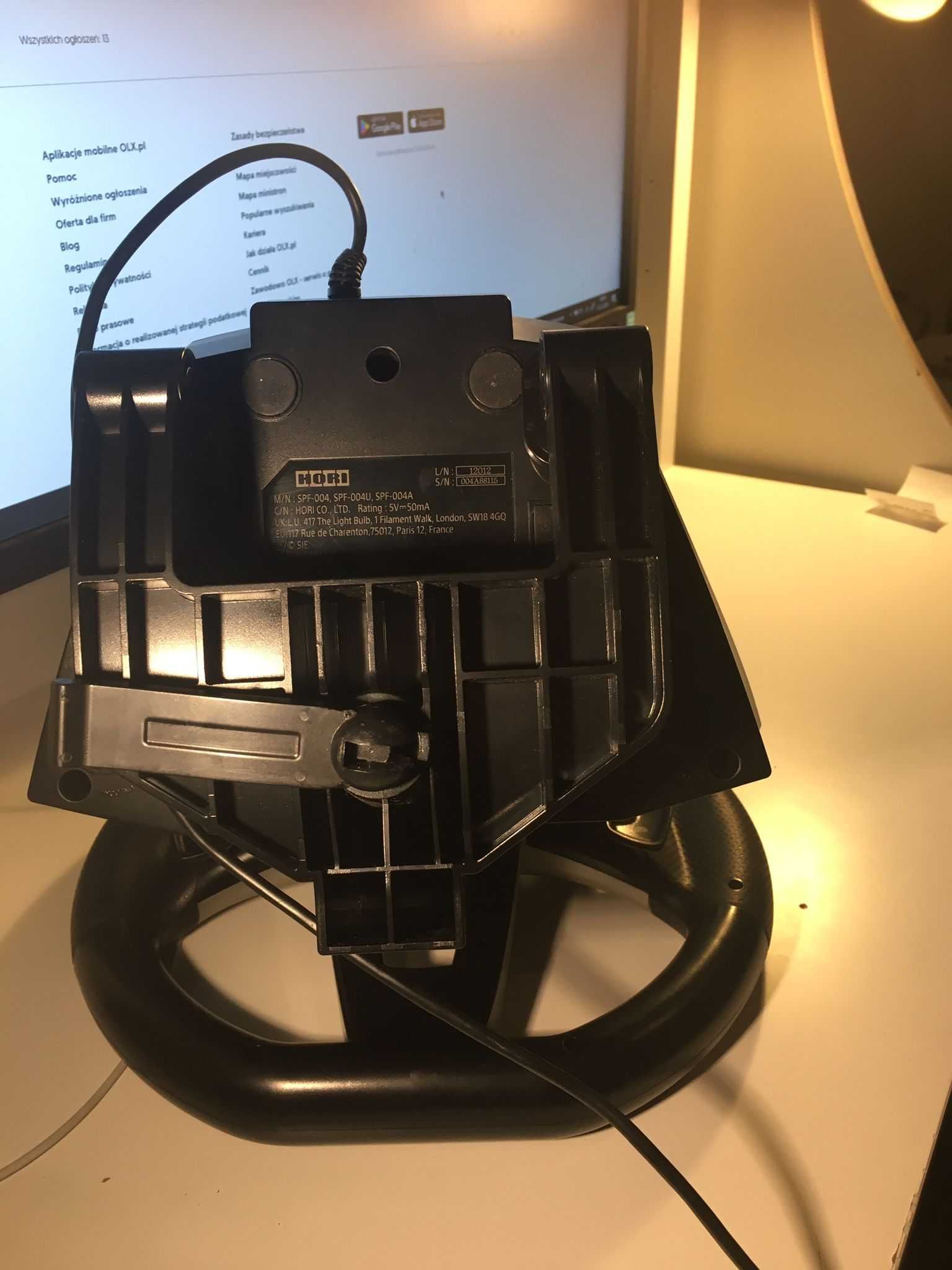 Kierownica Hori RWA Racing wheel apex