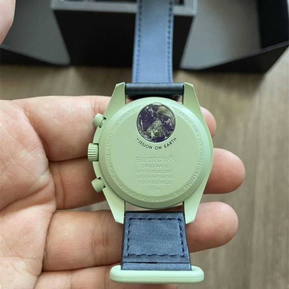 Omega x Swatch SO33G100: Ekskluzywny Model Ziemia