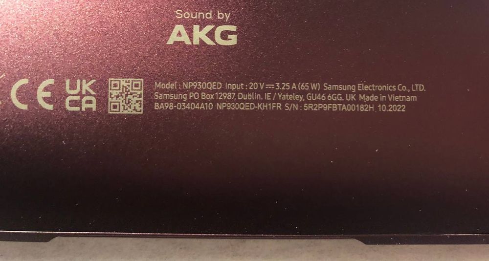 Samsung Galaxy book 2 pro 360 з проблемою