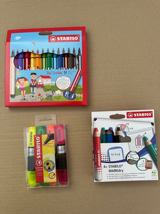 Канцтовари Stabilo олівці, маркери, фломастери, ручка-ролер ручка-перо