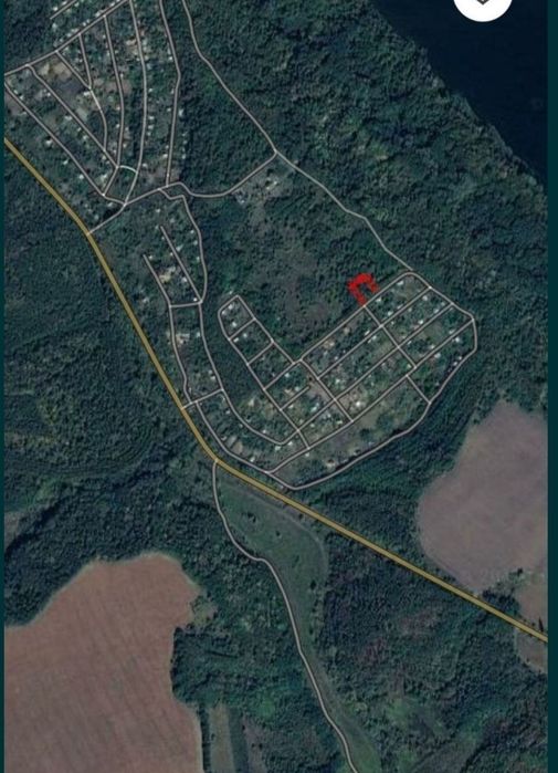 Земельна ділянка на березі Дніпра