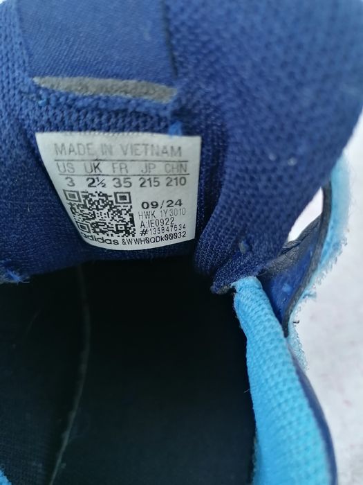 Adidasy chłopięce granatowe