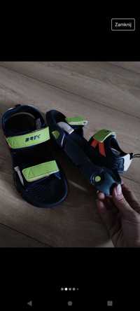 Nowe sandały dla chłopca leciutkie r. 35 Bartek na rzepy