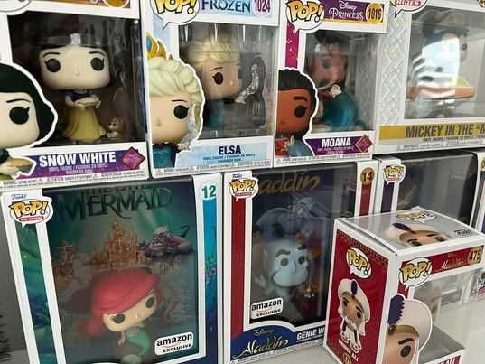 Funko POP Disney, vhs, princesas