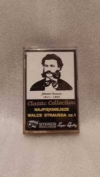 JOHANN STRAUSS "walce Straussa" cz.1 na kasecie