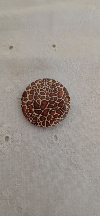 Crachá animal print