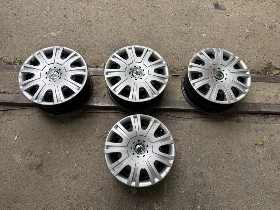 Диски шкода А5 R15 5.112