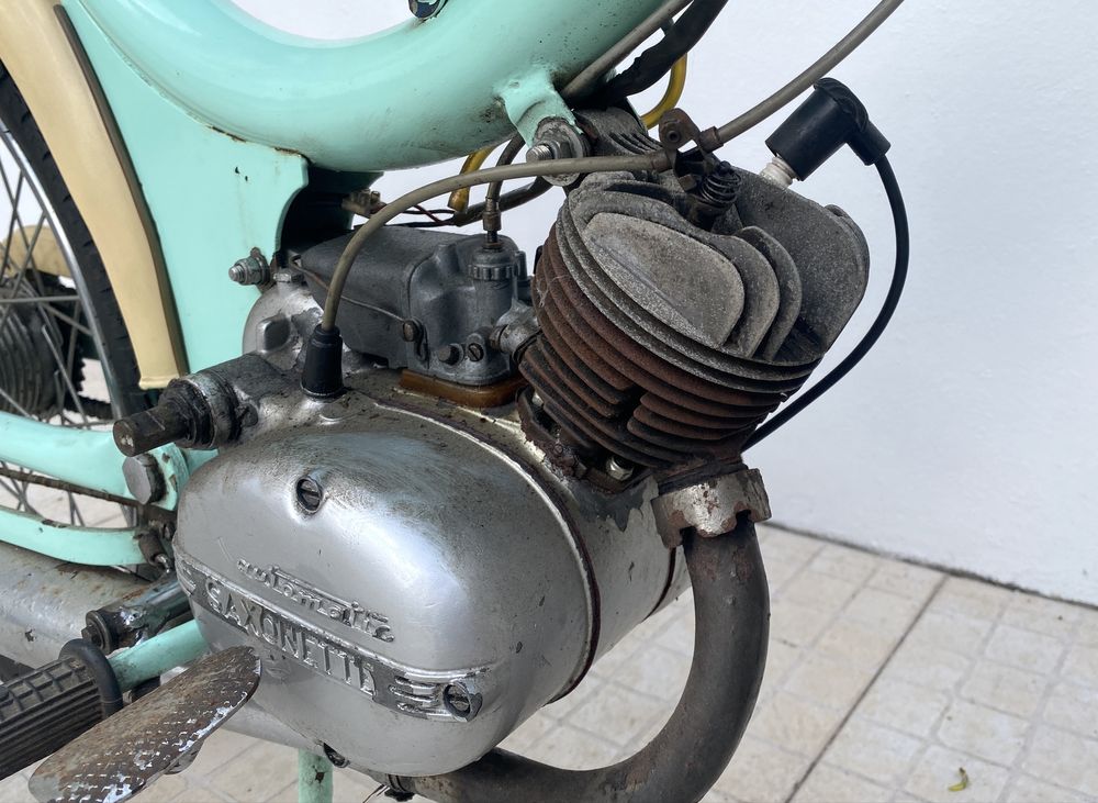 Motociclo ciclomotor Sachs Saxonette 1968