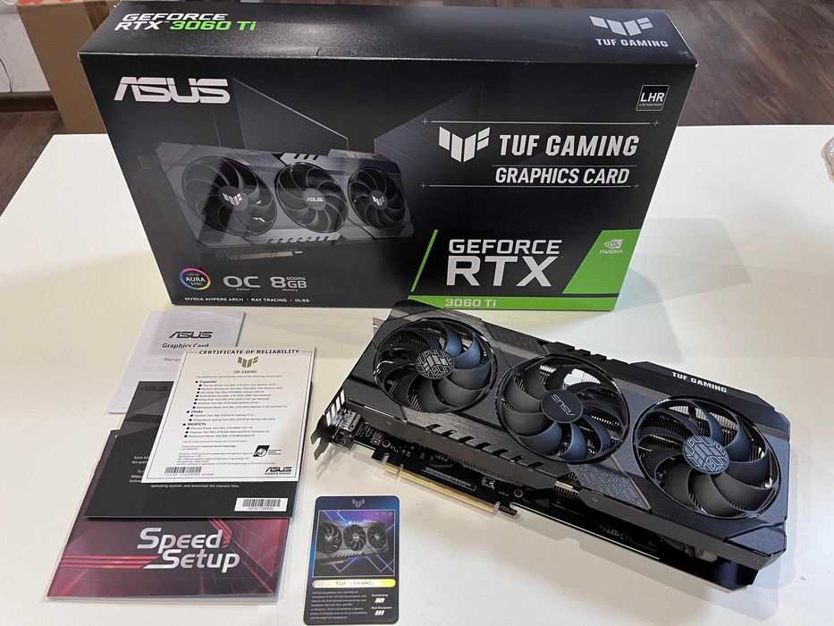 Asus RTX 3060 Ti TUF Gaming OC V2 LHR 8GB