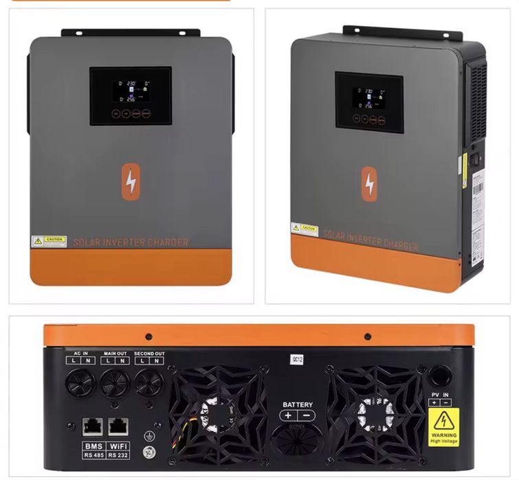 Гибридный солнечный инвертор powmr 4.2kw 4.2квт 4200в 24v 24в