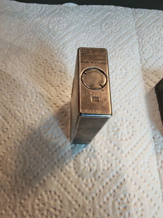 Zapalniczki St Dupont posrebrzane