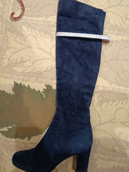 Сапоги женские , натуральная замша