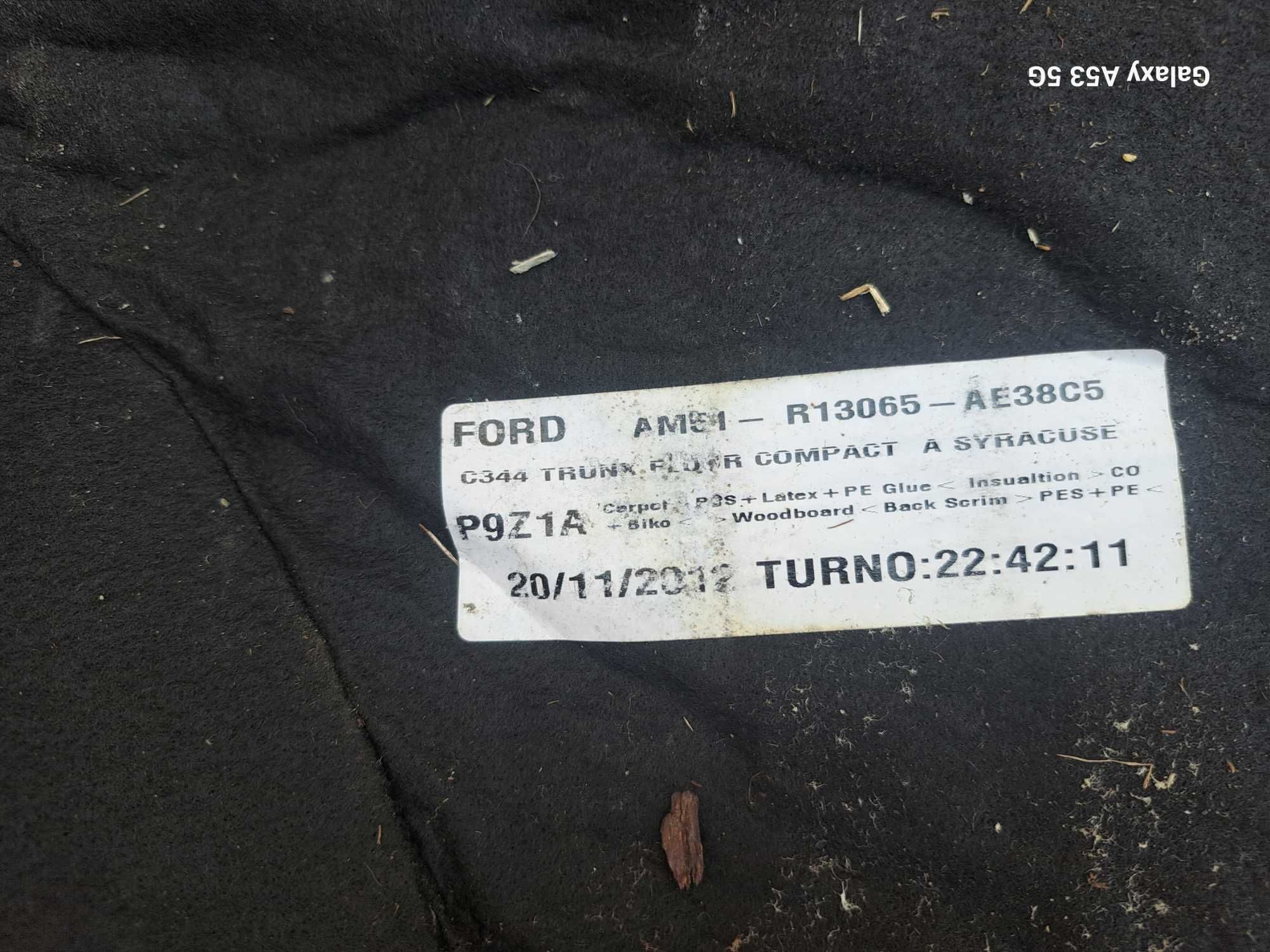 Wykładzina bagażnika, podłoga Ford C-Max Mk2 AM51-R13065-AE
