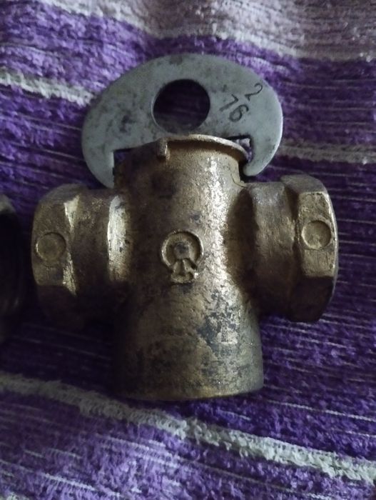 Кран пообковий газовий