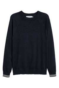 H&M LOGG sweter z bawełny rozmiar M