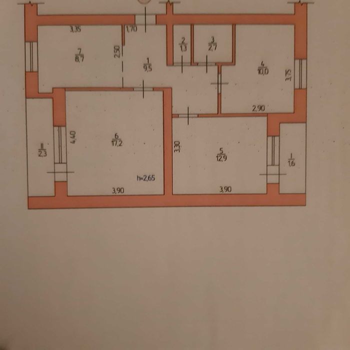 Продается 3-х, комнатная квартира в Обухове, р-н "Автошкола"