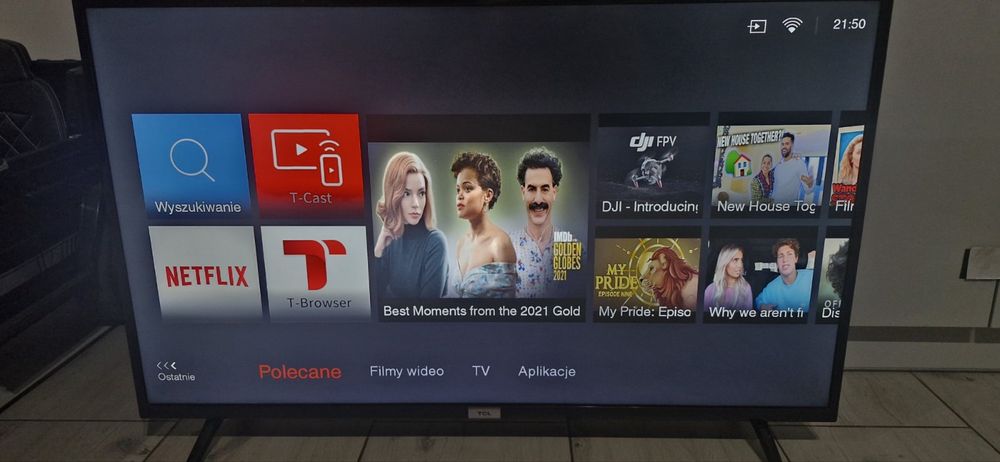 TCL 43 cali smart tv Wi-Fi 4K UHD