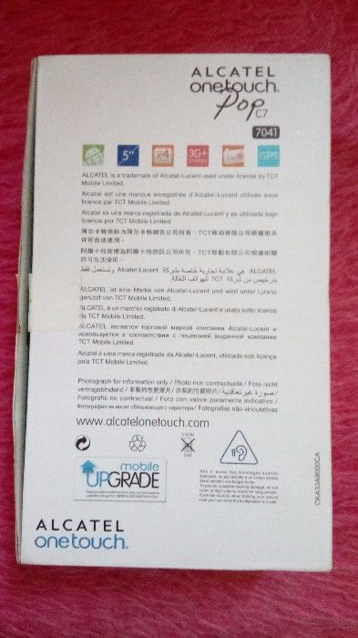Pudełka:Alcatel one Touch Pop C7 Kruger&Matz Move 8 LG swift GT540