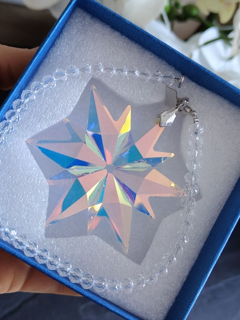 Piękna zawieszka gwiazdka holo Glamour
