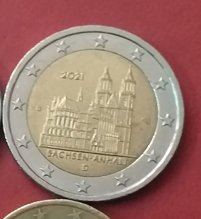Moneta 1 euro Łotwa i inne