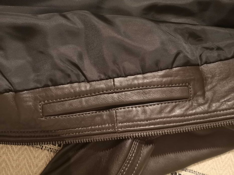 Kurtka ZARA Man, skóra, rozmiar XL, nowa.