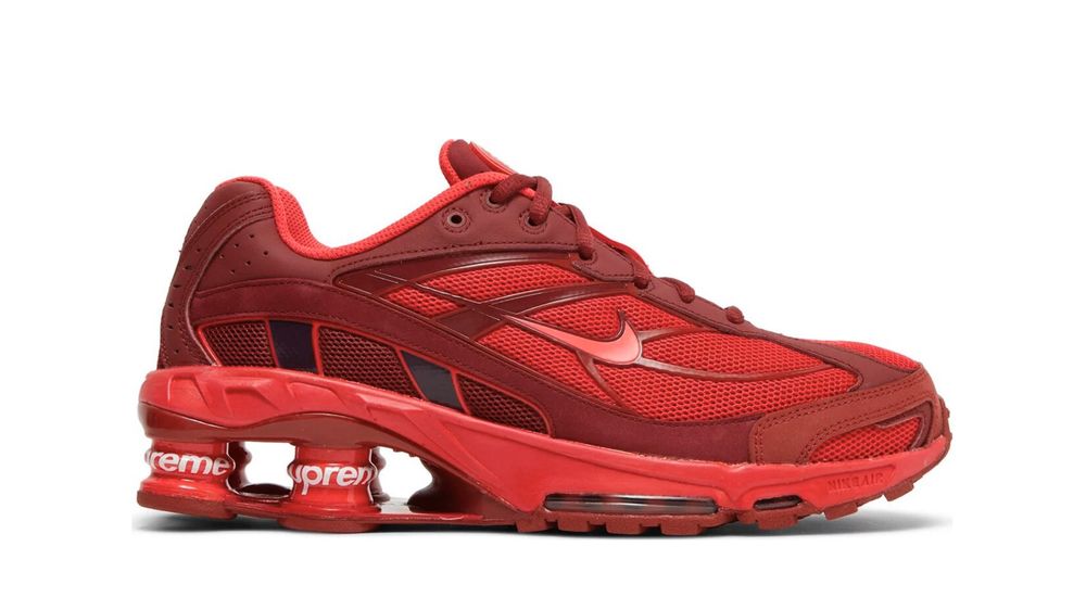 Nike Shox supreme red