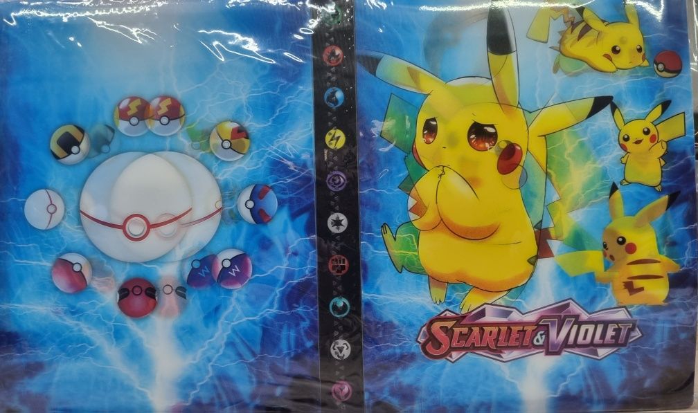 Karty Pokemon 240 sztuk + album 3D klaser na 240 kart 6 wzorów