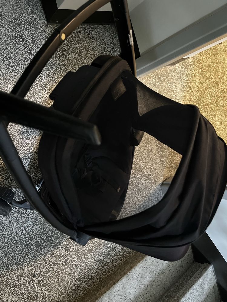 Wózek spacerowy QUINNY ZAPP FLEX czarny spacerówka