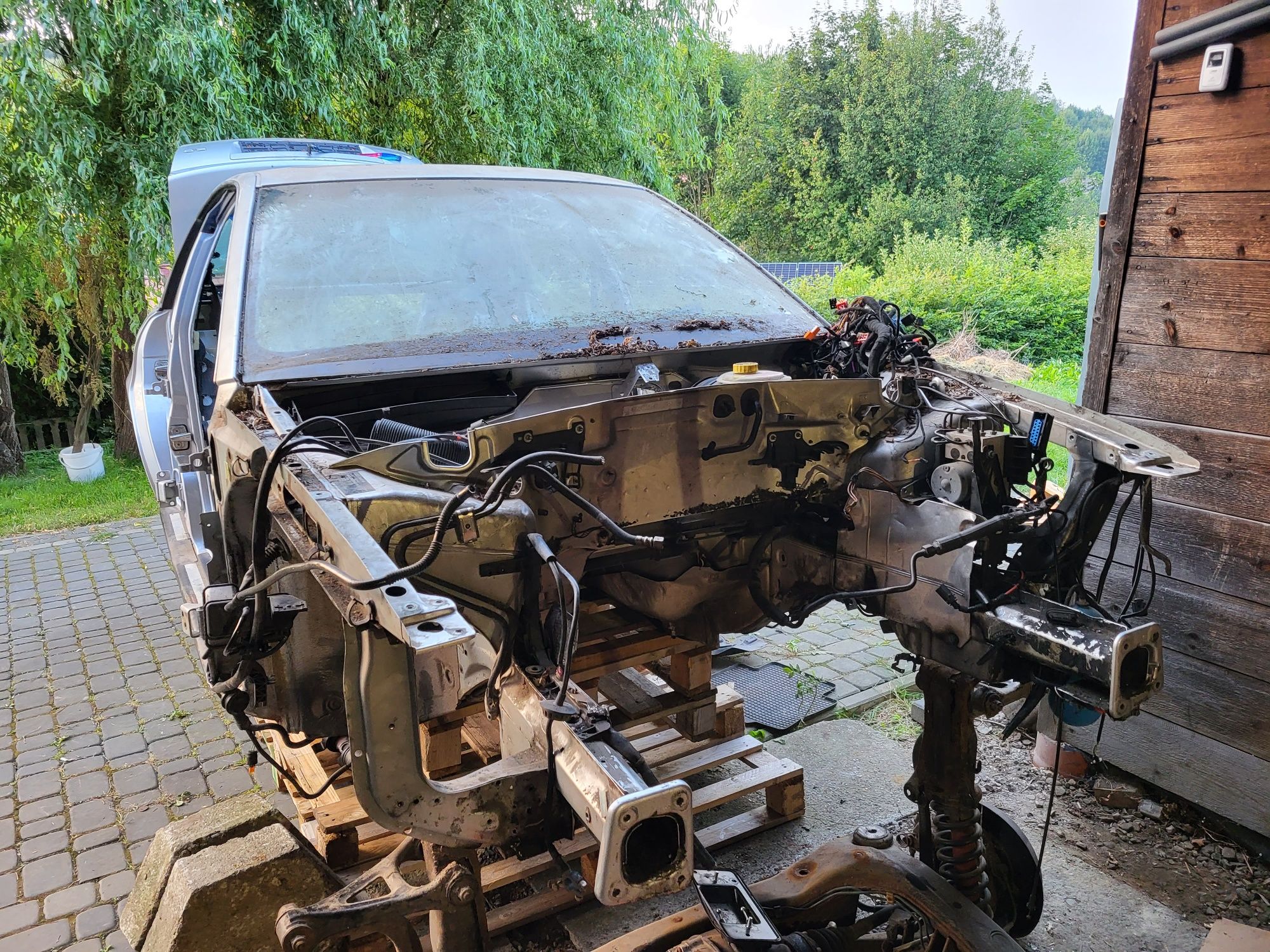 Audi A4 B5 1999r. Quattro, automat, karoseria, buda