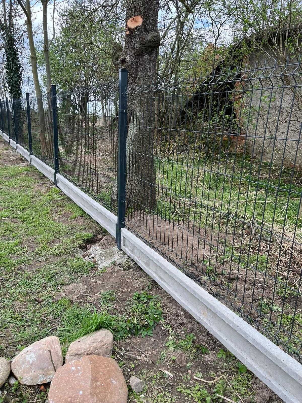 Ogrodzenie betonowe / panelowe / płot z montażem