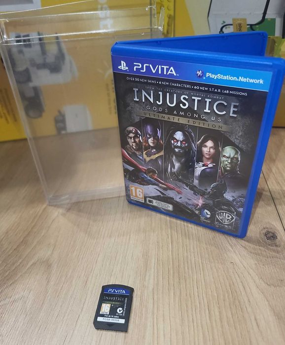 Gra Injustice Gods Among Us - Playstation PS VITA - Komplet +PROTEKTOR