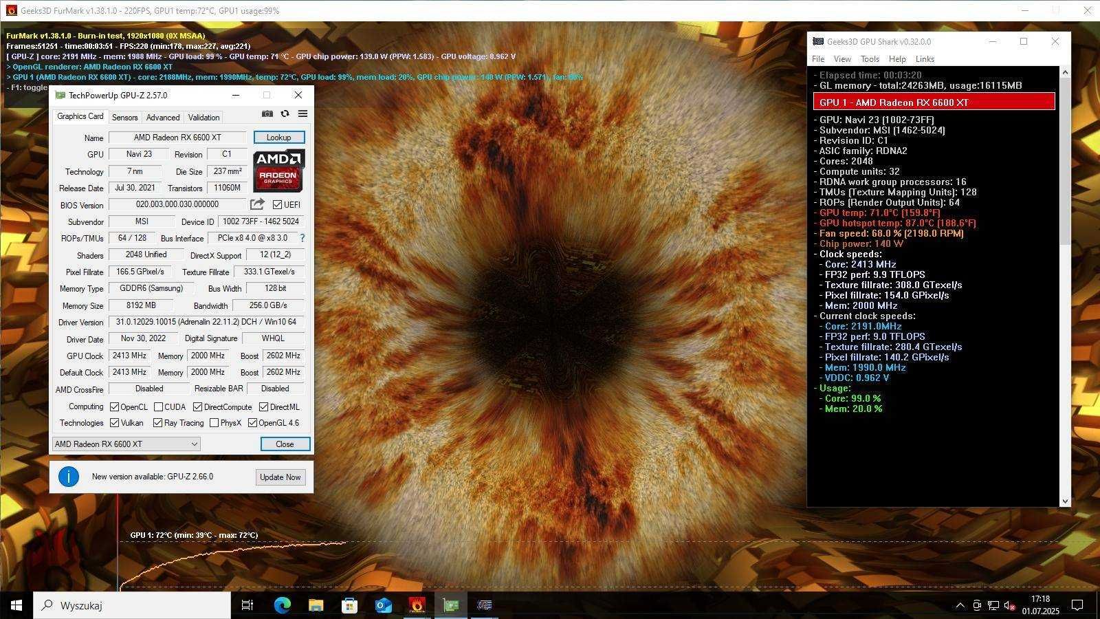 Karta graficzna | RX 6600XT 8GB GDDR6 | MSI MECH  | TOP!