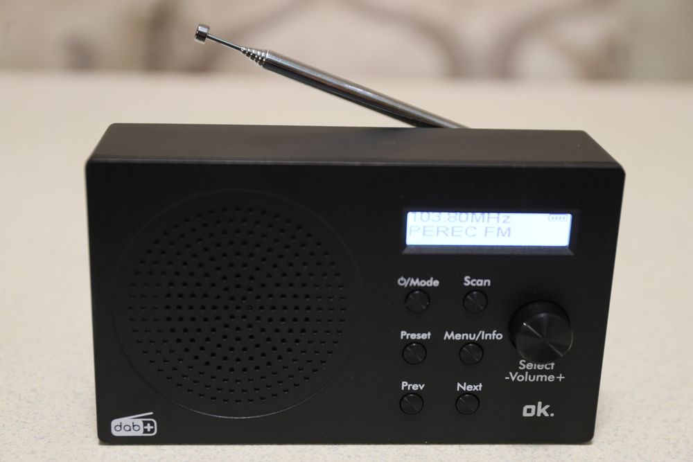 OK.  ord 101BT DAB+ ,  FM radio блютуз