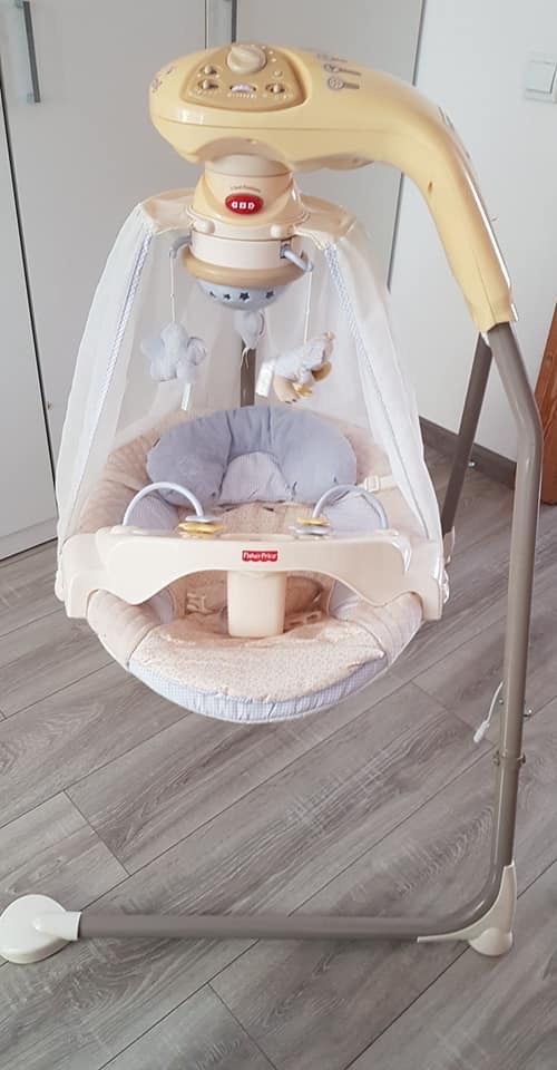 Fisher Price Cradle Swing huśtawka, kołyska, bujaczek