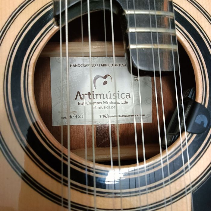 Guitarra portuguesa artimusica 70721 com pickup LR baggs