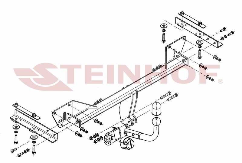 HAK HOLOWNICZY + MODUŁ 7Pin do Alfa Romeo Giulietta od 2010 do 2020