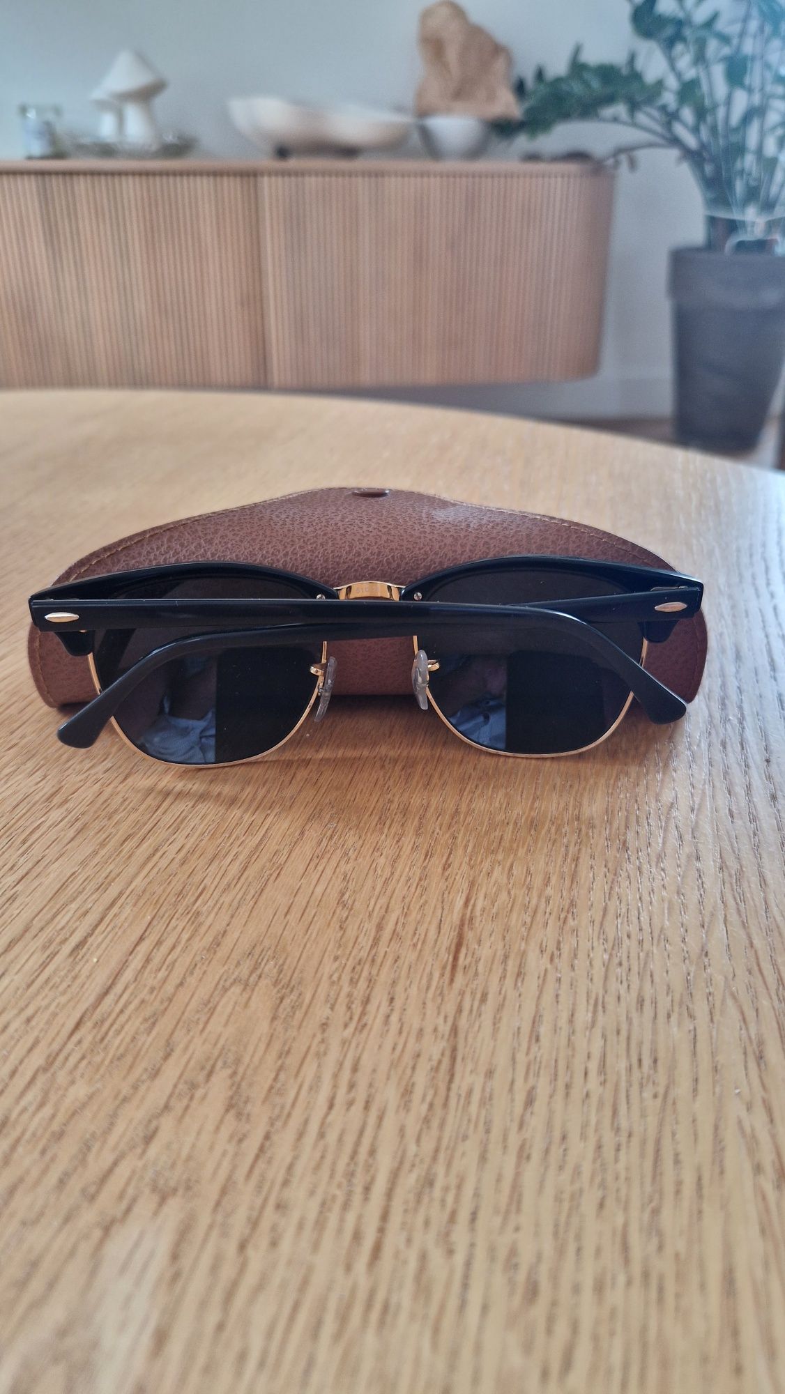 Okulary przeciwsłoneczne Ray Ban Rayban clubmaster rb3016 w0365